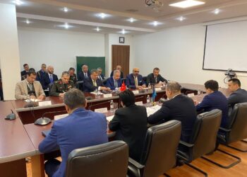 Kanat Sharlapaev held a meeting with the Turkish delegation