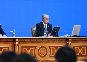 Важнейшую задачу полиции Казахстана назвал Касым-Жомарт Токаев