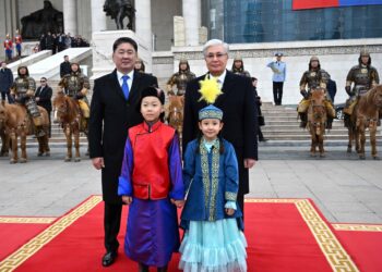 Как прошла церемония встречи Токаева в Монголии