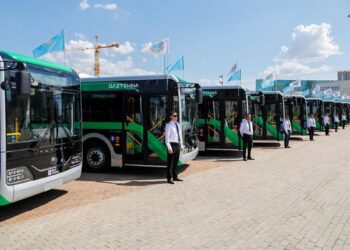 Астанаға жаңадан 40 автобус жеткізіледі
