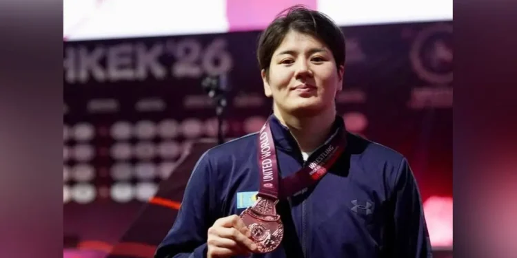 Қазақстандық палуан Азия чемпионатының қола жүлдегері атанды