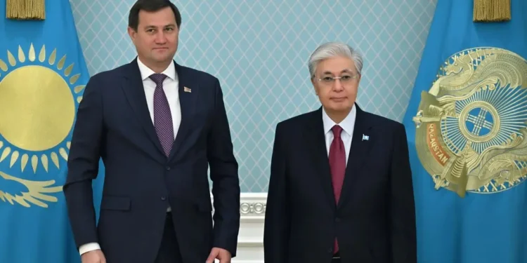 Тоқаев Беларусьтің СІМ басшысын қабылдады